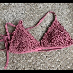 Crochet target bikini